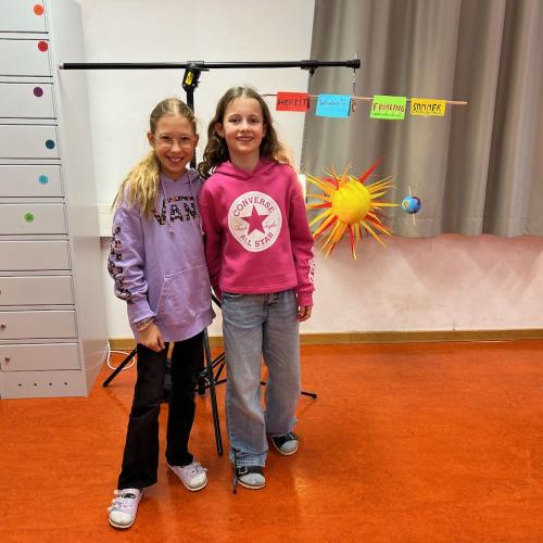 Der Film zu den Jahreszeiten von Sofia und Hannah ist bereits fertig.